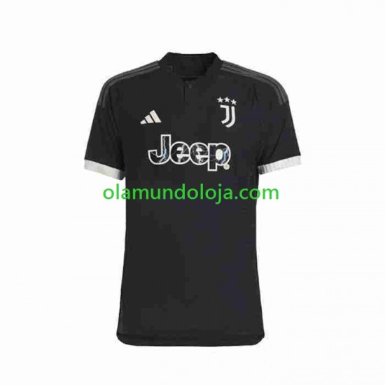 Camisola Juventus Homem Equipamento Terceiro 2023-2024 Manga Curta